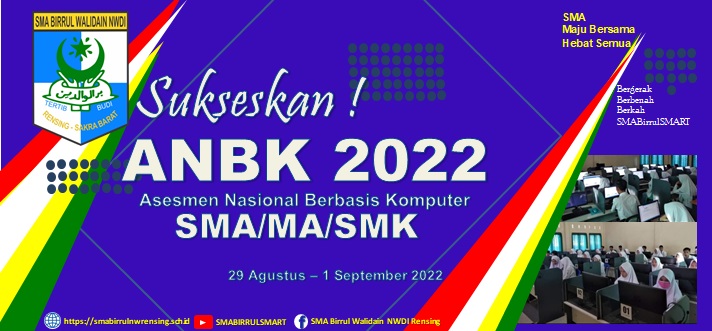 ANBK SMA Birrul Walidain NWDI Rensing Tahun 2022